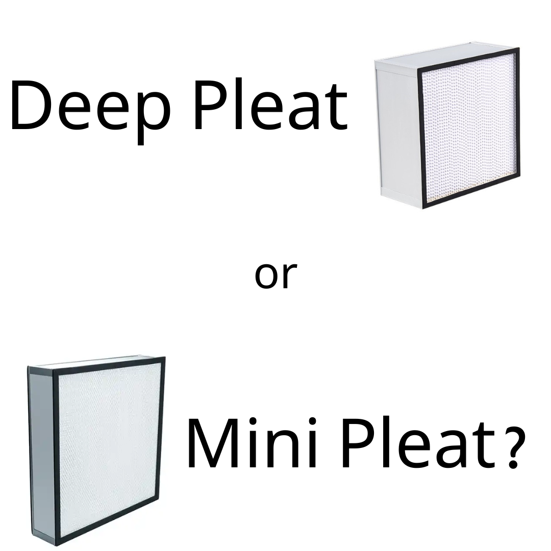 Deep Pleat vs Mini-Pleat HEPA Filters for Laminar Flow Hoods: Making the Right Choice